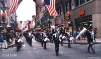 Trompeterkorps 8. Husaren Buke Steuben Parade USA Amerika